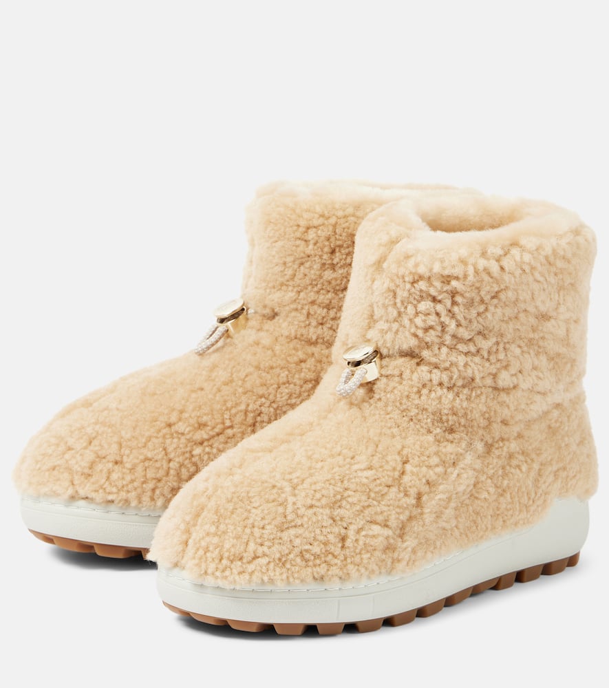 Bogner Chamonix S 13 shearling snow boots