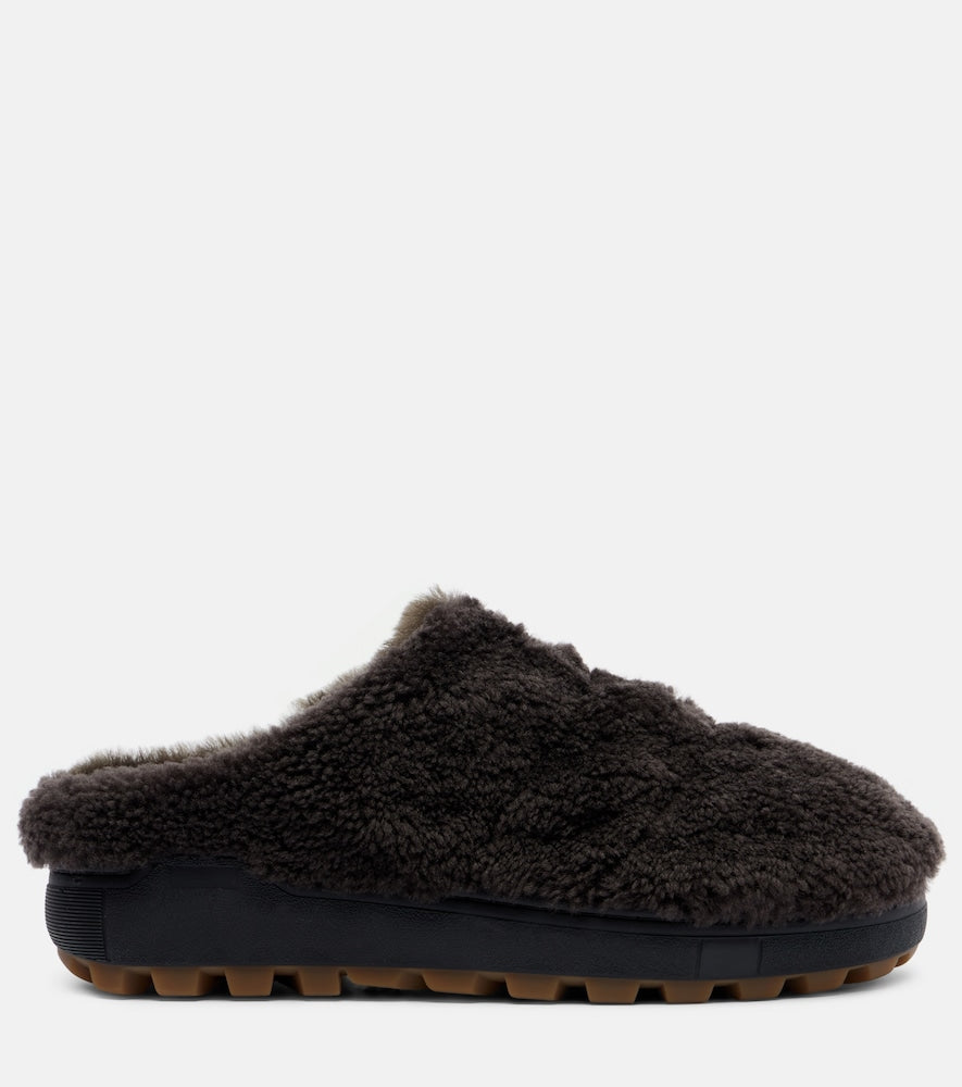 Bogner Chamonix shearling clogs