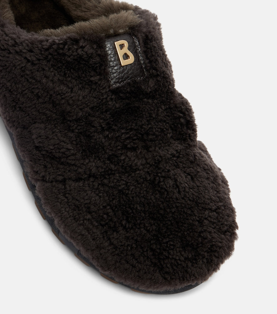 Bogner Chamonix shearling clogs