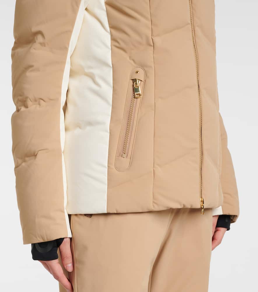 Bogner Delina colorblocked ski jacket