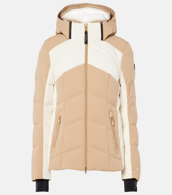 Bogner Delina colorblocked ski jacket