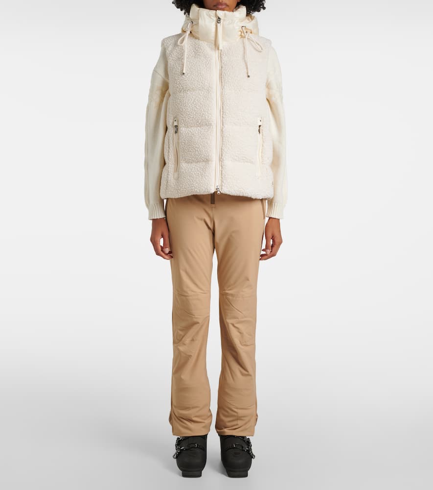 Bogner Falka teddy wool-blend down vest