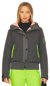 Bogner Fire + Ice Emely Ski Jacket in Grey