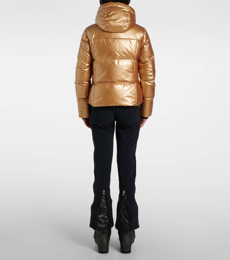 Bogner Hella metallic down ski jacket