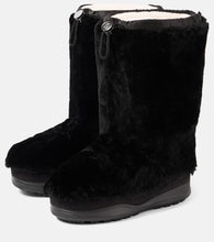 Bogner Les Arcs 9 shearling snow boots