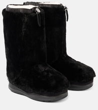 Bogner Les Arcs 9 shearling snow boots