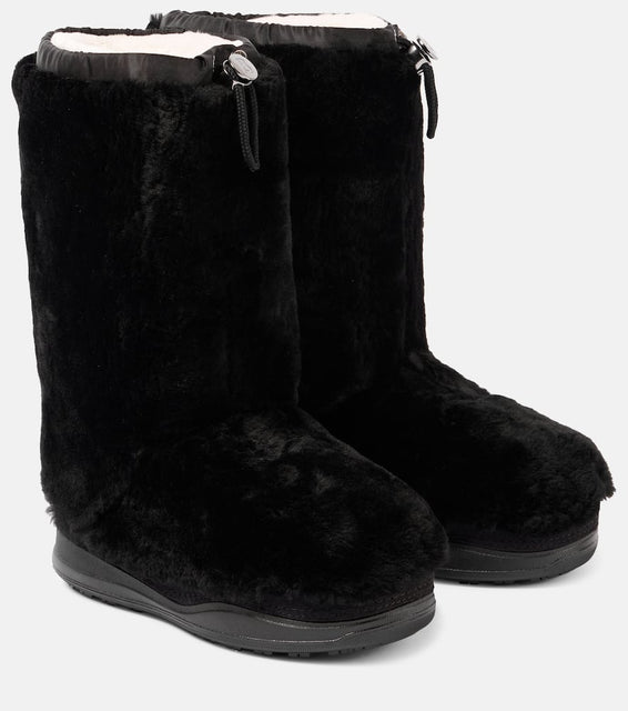 Bogner Les Arcs 9 shearling snow boots