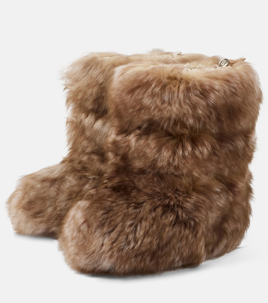 Bogner Les Arcs shearling snow boots