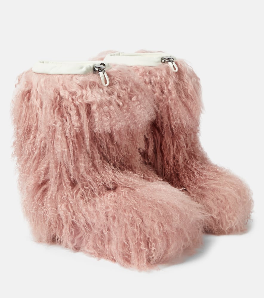 Bogner Les Arcs shearling snow boots