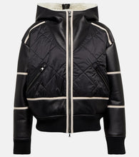 Bogner Lomi shearling-lined leather jacket