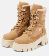 Bogner Sapporo 2 shearling-lined leather combat boots