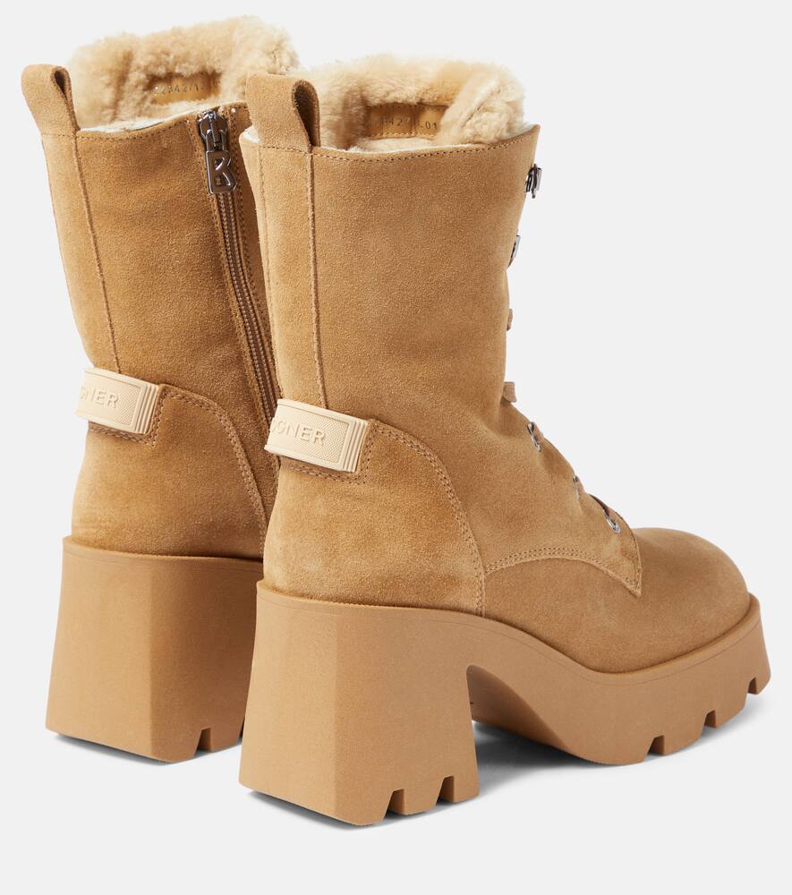 Bogner Seoul 1B shearling-lined suede ankle boots