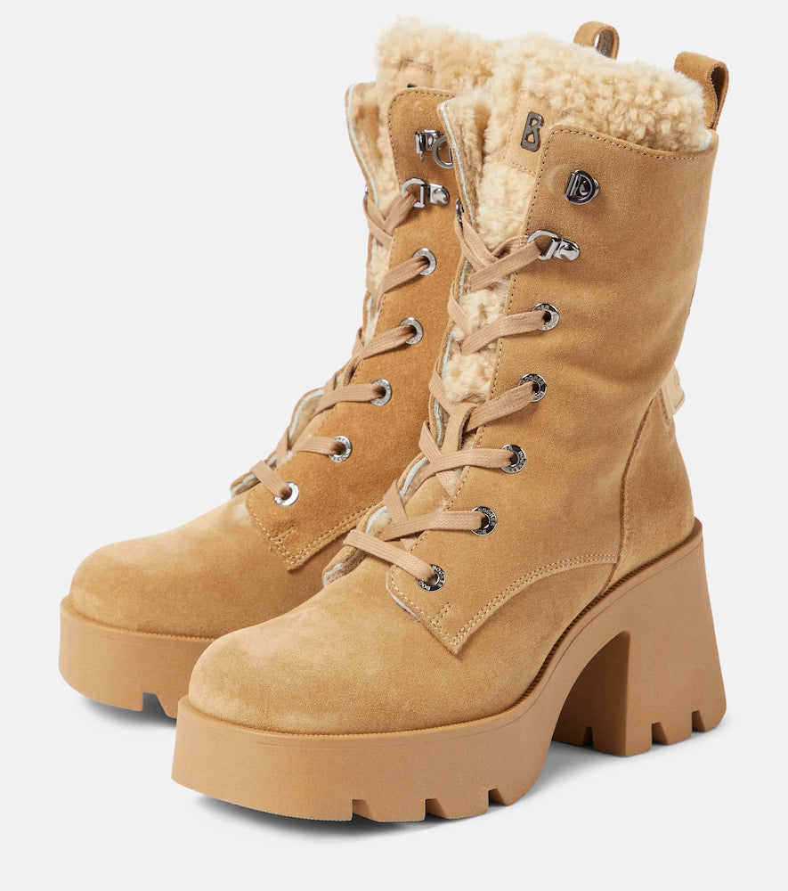 Bogner Seoul 1B shearling-lined suede ankle boots