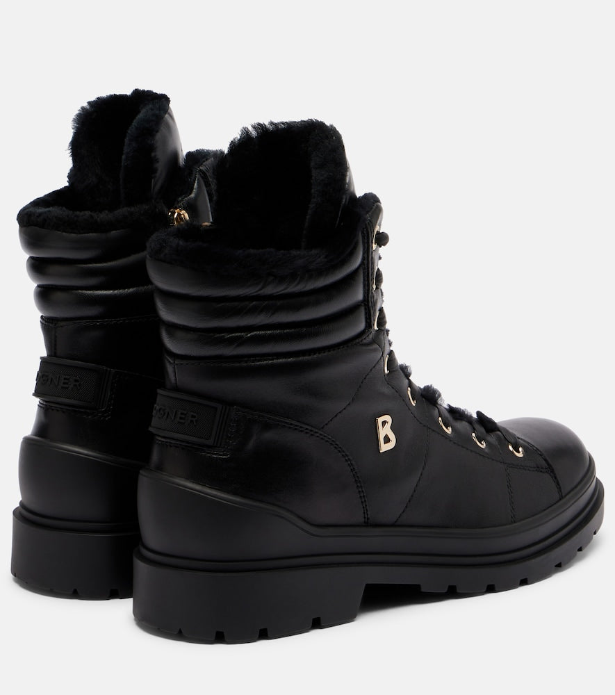 Bogner St Moritz leather lace-up boots