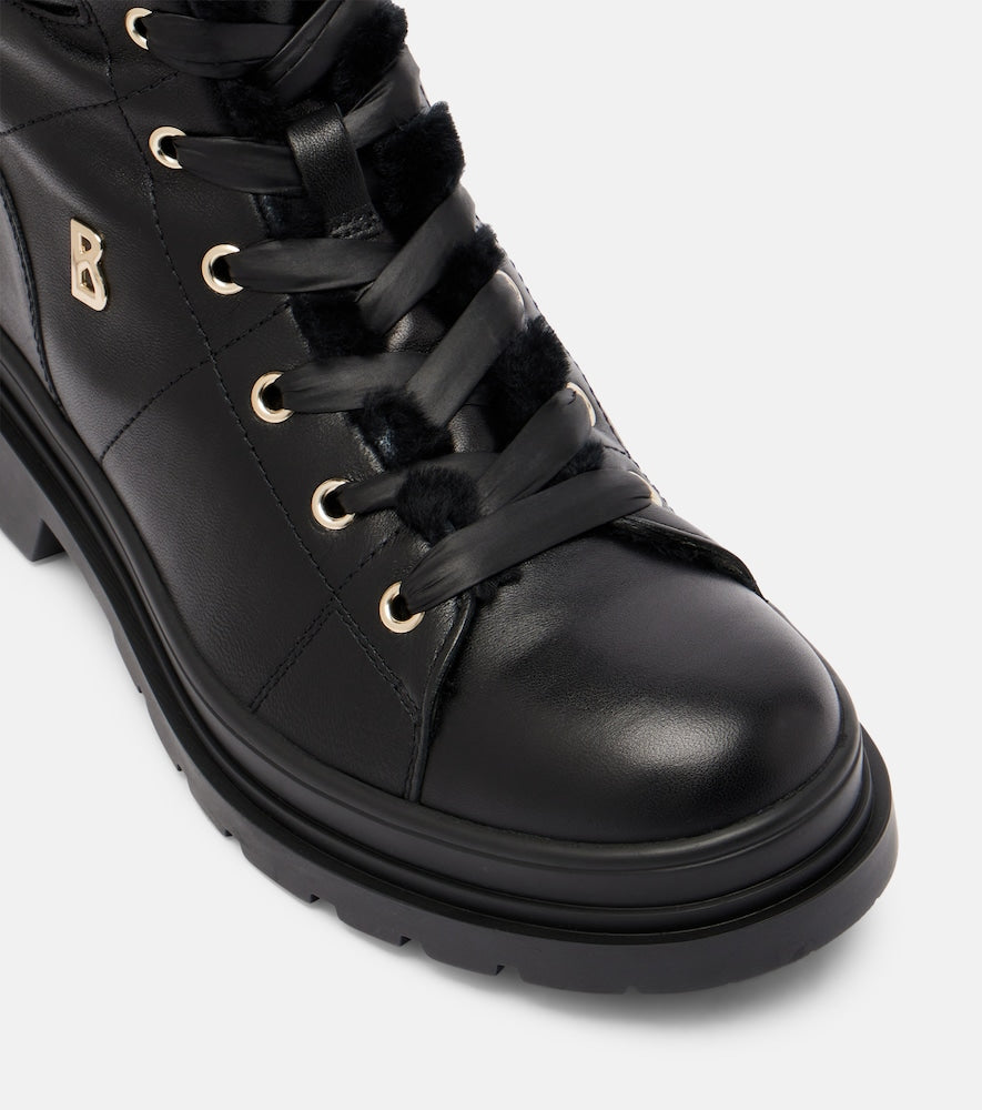 Bogner St Moritz leather lace-up boots
