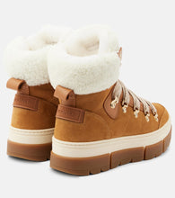 Bogner Vaduz shearling-lined suede ankle boots