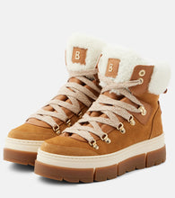 Bogner Vaduz shearling-lined suede ankle boots