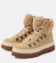 Bogner Vaduz shearling-lined suede boots