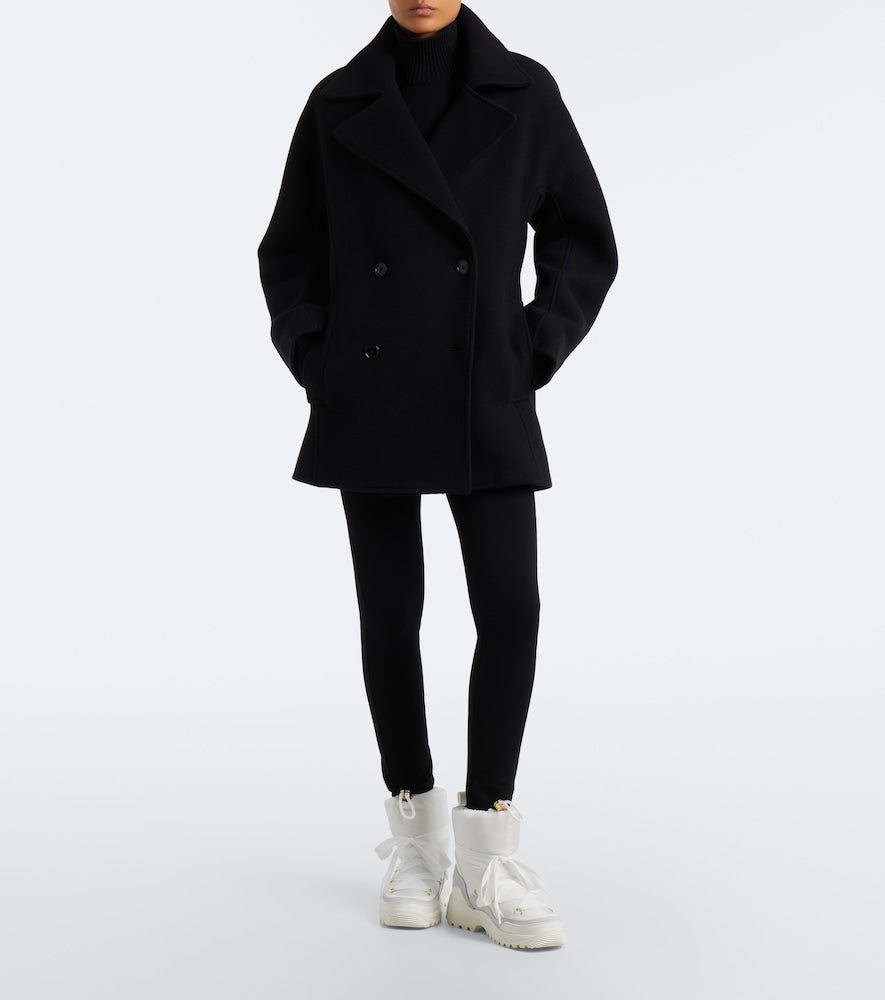 Bogner Alta Badia suede-trimmed snow boots in White - Flat Boots