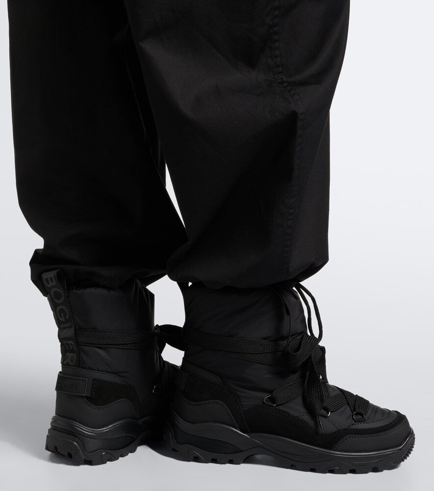 Bogner Alta Badia technical snow boots - Black Flat Boots