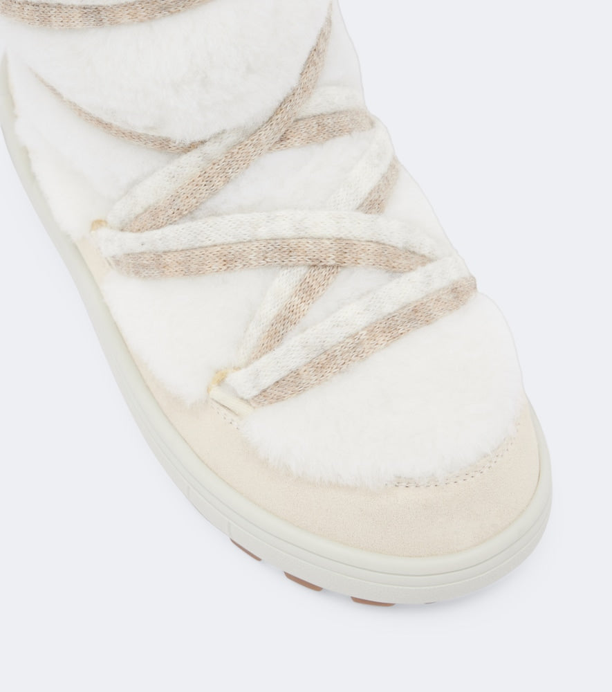 Bogner Chamonix shearling snow boots (White) - Flat Boots