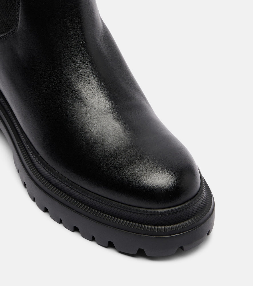 Bogner Chesa Alpina leather Chelsea boots - Black Flat Boots