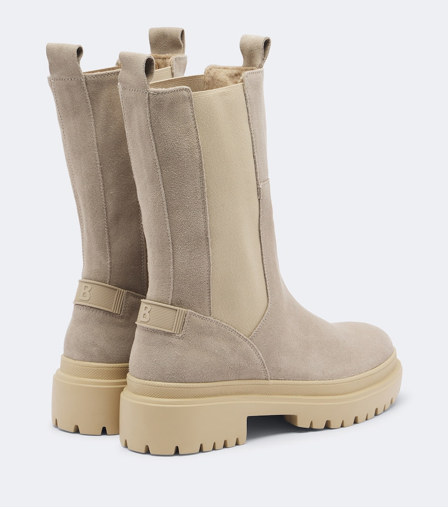 Bogner Chesa Alpina suede Chelsea boots in Beige - Flat Boots