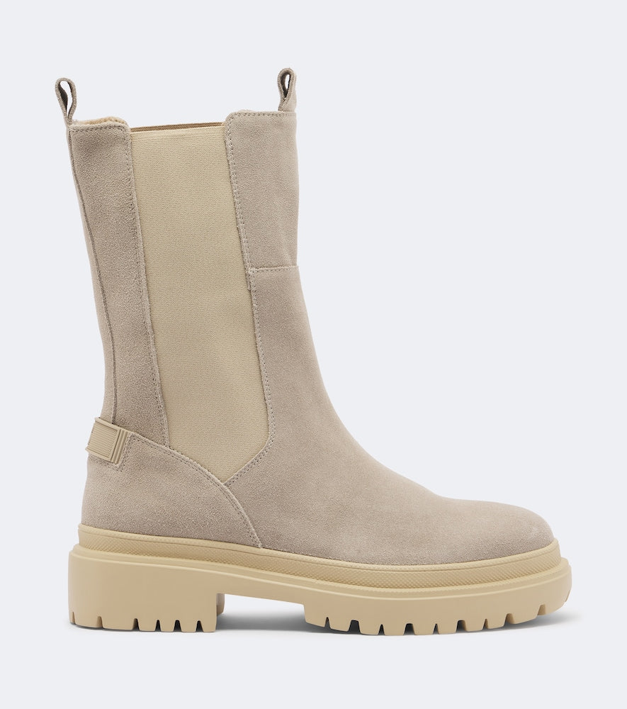 Bogner Chesa Alpina suede Chelsea boots in Beige - Flat Boots