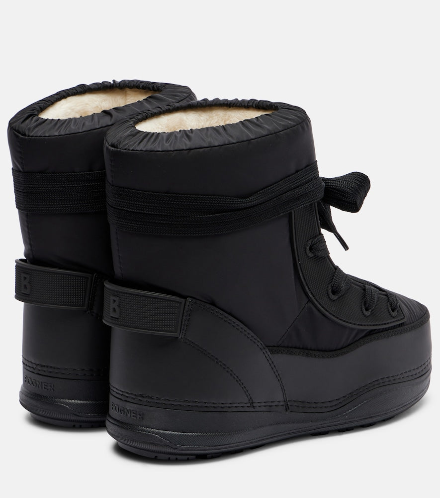 Bogner La Plagne snow boots (Black) - Flat Boots