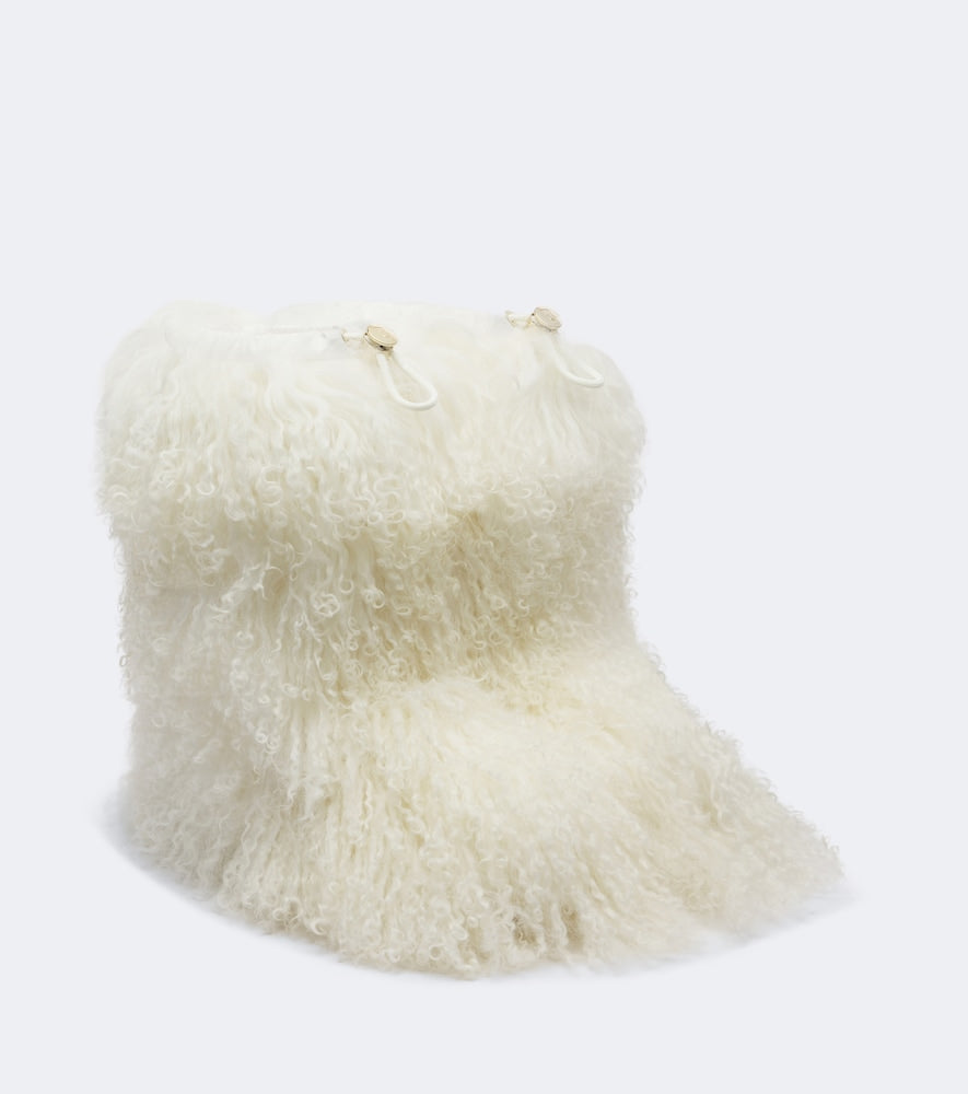 White Bogner Les Arcs shearling snow boots - Flat Boots