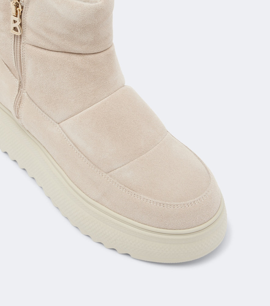 Bogner Stockholm suede snow boots - Beige Flat Boots
