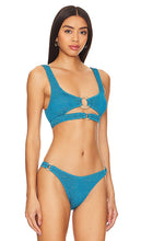 Bond Eye Sasha Ring Crop Top in Blue