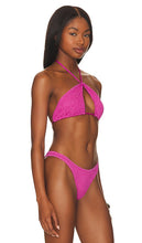 Bond Eye Yasmine Bikini Top in Fuchsia