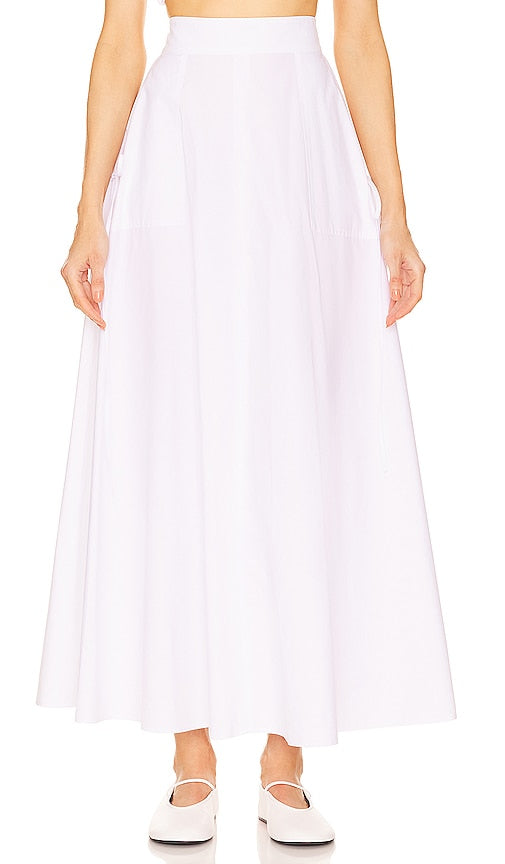 Bondi Born Piedmont Circle Skirt in White - Jupe circulaire Bondi Born Piedmont en blanc - Bondi Born Piedmont 白色圆裙 - Bondi Born Piedmont Tellerrock in Weiß - Bondi Born Piedmont 써클 스커트 - Gonna a ruota piemontese Bondi Born in bianco