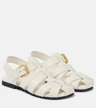 Bottega Veneta Alfie leather fisherman sandals