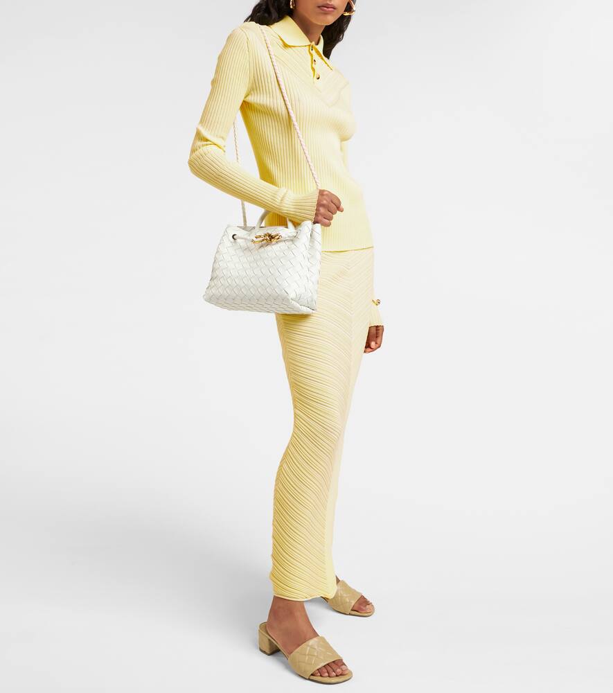 Bottega Veneta Amy leather mules