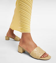 Bottega Veneta Amy leather mules