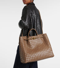 Bottega Veneta Andiamo Intrecciato Large leather tote bag