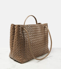 Bottega Veneta Andiamo Intrecciato Large leather tote bag
