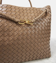 Bottega Veneta Andiamo Intrecciato Large leather tote bag