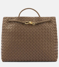 Bottega Veneta Andiamo Intrecciato Large leather tote bag. Shop Bottega Veneta Tote Bags for women now.