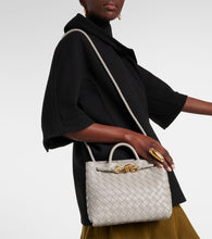 Bottega Veneta Andiamo Intrecciato Small leather tote bag