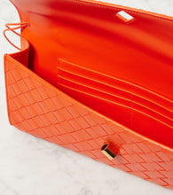 Bottega Veneta Andiamo Intrecciato leather clutch
