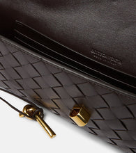 Bottega Veneta Andiamo Intrecciato leather clutch