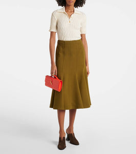 Bottega Veneta Andiamo Intrecciato leather clutch