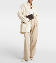 Bottega Veneta Andiamo Intrecciato leather clutch