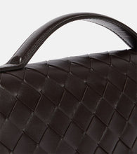 Bottega Veneta Andiamo Intrecciato leather clutch