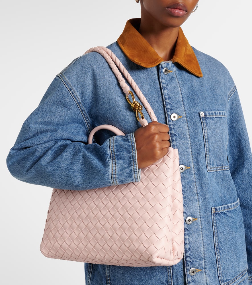 Bottega Veneta Andiamo Intrecciato leather tote bag