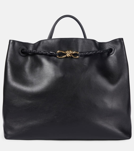 Bottega Veneta Andiamo Large leather tote bag. Shop Bottega Veneta Tote Bags for women now.