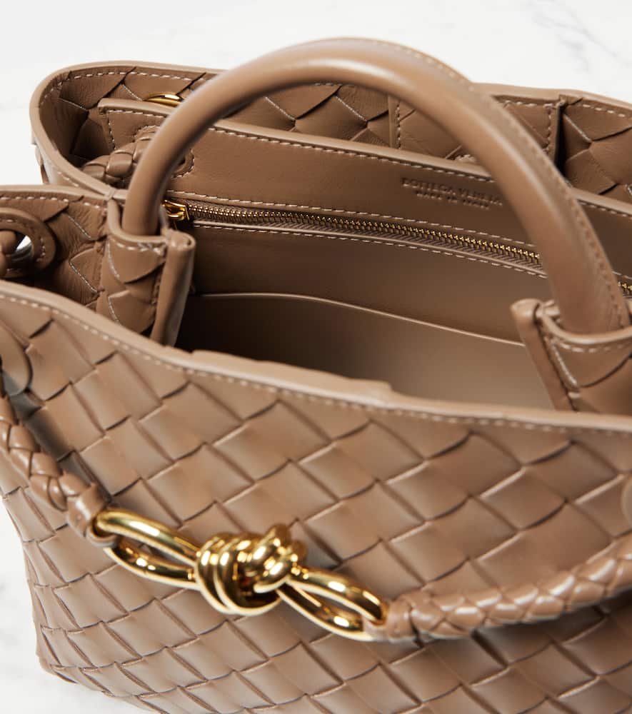 Bottega Veneta Andiamo Small Intrecciato leather tote bag